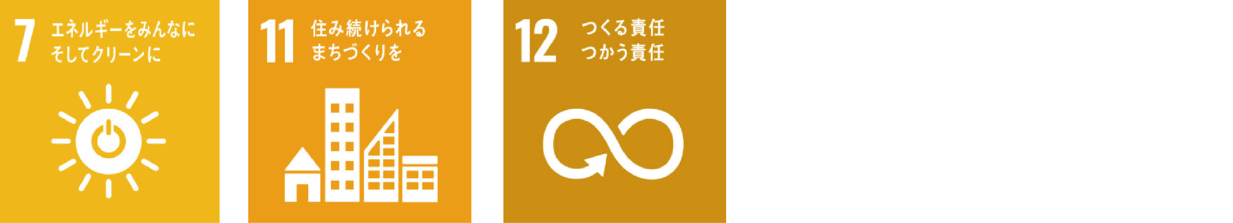 SDGs 17の目標のアイコン